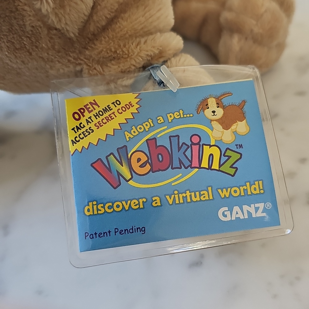 GANZ Webkinz Plush Pug with Sealed Unused Secret Code-HM105 - Picture 3 of 9